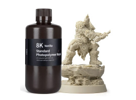 обзорное фото Фотополімерна смола ELEGOO Standard Resin 8K "Vanilla" (ваніль) 1кг Смола для 3D принтерів