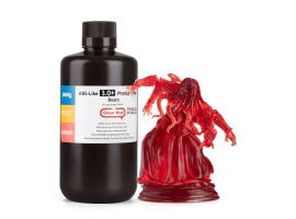 обзорное фото Фотополимерная смола ELEGOO ABS-Like 3.0 plus resin "Clear Red" (прозрачно-красная) 1кг Смола для 3D принтеров