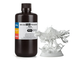 обзорное фото Фотополимерная смола ELEGOO ABS-Like 3.0 plus resin "White" (белая) 1кг Смола для 3D принтеров