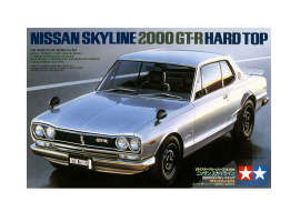 обзорное фото Scale model 1/24 AUTO of NISSAN SKYLINE 2000 GT-R H. T Tamiya 24194 Cars 1/24