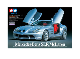 обзорное фото Scale model 1/24 AUTO of MERCEDES-BENZ SLR MCLAREN Tamiya 24290 Cars 1/24