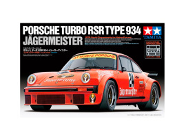 Scale model 1/24 AUTO of Porsche Turbo RSR 934 Jagermeister Tamiya 24328