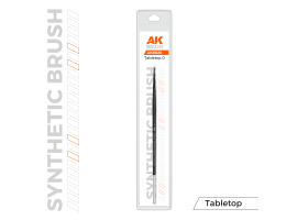 Синтетичний пензлик - Tabletop 0 AK-Interactive AKB020