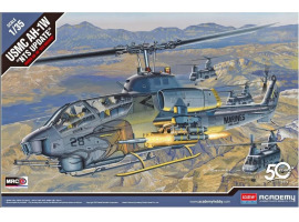 обзорное фото Збірна модель 1/35 вертоліт USMC AH-1W "NTS UPDATE" Academy 12116 Гелікоптери 1/35
