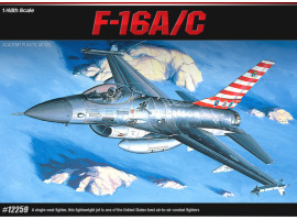 обзорное фото Сборная модель 1/48 самолёт Ф-16A/C Академия 12259 Самолеты 1/48
