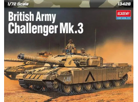 обзорное фото Scale model 1/72 of the British Challenger tank Mk.3 13426 Armored vehicles 1/72