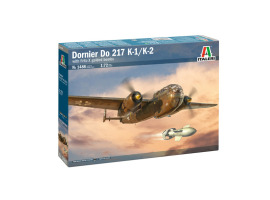Сборная модель 1/72 Самолет Dornier Do-217 K-1/K-2 with Fritz X Italeri 1488