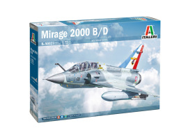 обзорное фото Збірна модель 1/72 Літак Dassault Міраж 2000 B/D Italeri 90023 Літаки 1/72