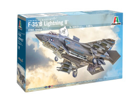 обзорное фото Scale model 1/48 Lockheed Martin F-35 B Lightning II (New Tooling / 6 schemes) Italeri 92810 Aircraft 1/72