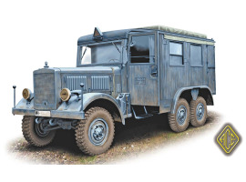 Збірна модель 1/72 Радіовантажник Kfz.62 (Funkkraftwagen) ACE 72579