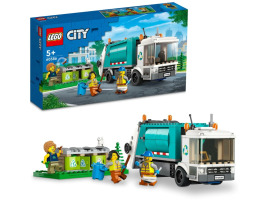 обзорное фото Конструктор LEGO City Мусороперерабатывающий грузовик 60386 City