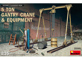 обзорное фото Portal (gantry) crane 5-ton with equipment Accessories 1/35