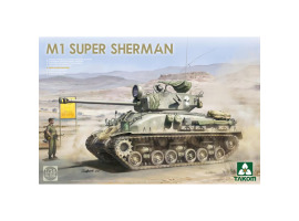 обзорное фото Збірна модель 1/35 Танк M1 Super Sherman Takom 2206 Бронетехніка 1/35