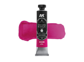 обзорное фото Акриловая краска Artist Dense Acrylic Маджента / Magenta AK-Interactive AKAD005 Акриловые краски