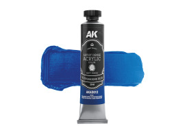 обзорное фото Акрилова фарба Artist Dense Acrylic Ультрамарин синій / Ultramarine Blue AK-Interactive AKAD012 Акрилові на водній основі