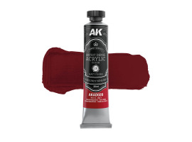 обзорное фото Акриловая краска Artist Dense Acrylic Бургундский винно-красный / Burgundy Wine Red AK-Interactive Акриловые краски