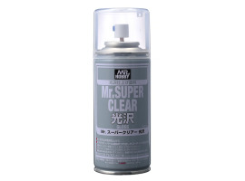 Mr. Super Clear Gloss Spray (170 ml) / Gloss varnish in aerosol