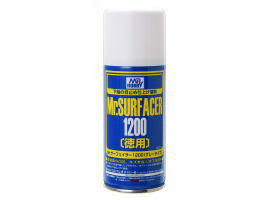 обзорное фото Mr. Surfacer 1200 Spray (170 ml) / Серый грунт в аэрозоле Spray paint / primer