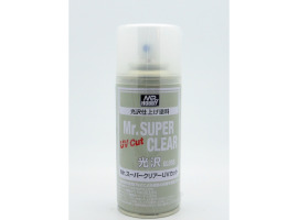 Mr. Super Clear UV Cut Gloss Spray (170 ml) / Лак глянсовий із захистом від ультрафіолету