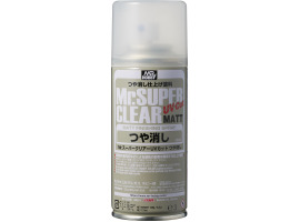обзорное фото Mr. Super Clear UV Cut Matt Spray (170 ml) / Лак матовий з УФ-фільтром в аерозолі. Лаки