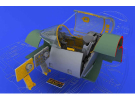 обзорное фото МиГ-21SMT интерьер 1/48 Detail sets