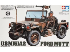 обзорное фото Збірна модель 1/35 Американський автомобіль M151A2 Ford Mutt Tamiya 35123 Автомобілі 1/35