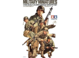 Сборная модель 1/35 Фигуры Набор штурмовой пехоты армии США (6 фигурок) Tamiya 35192
