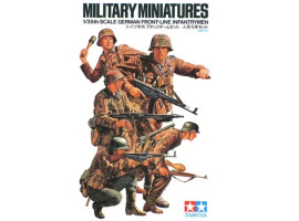 Сборная модель 1/35 Фигуры Немецкие пехотинцы на передовой (5 фигур) Tamiya 35196