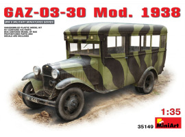 обзорное фото ГАЗ 03-30 образца 1938 года Автомобили 1/35