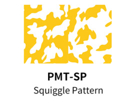 Предварительно нарезанная малярная лента (узор «волны») DSPIAE PMT-SP