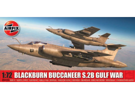 обзорное фото Сборная модель 1/72 британский палубный самолет Blackburn Buccaneer S.2B Gulf War Аирфикс A06022A Самолеты 1/72