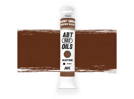 Масляна фарба Burnt Umber/Brown Wash / Палена умбра/коричнева змивка Abteilung 006