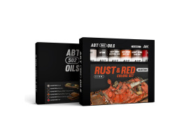 Набір масляних фарб RUST & RED COLORS SET / Іржа та червоні кольори Abteilung 304