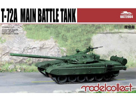 обзорное фото T-72A Main battle tank Бронетехника 1/72