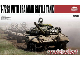 обзорное фото T-72B1 with ERA main battle tank Armored vehicles 1/72