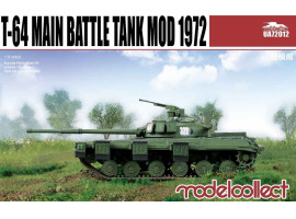 обзорное фото T-64 main battle tank model 1972 Armored vehicles 1/72