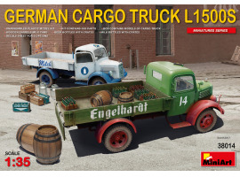 обзорное фото German Cargo Truck L1500S type Cars 1/35