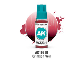 обзорное фото Акрилова змивка «Багрова вуаль» AK-Interactive 19310 Змивки