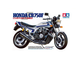 обзорное фото Сборная модель 1/12 Мотоцикл ХОНДА  CB750F ‘CUSTOM TUNED’ Тамия 14066 Мотоциклы