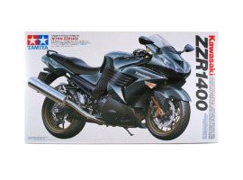 обзорное фото Scale model 1/12 Мotorcycle KAWASAKI ZZR1400 Tamiya 14111 Мотоциклы