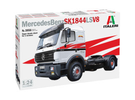 обзорное фото Scale model 1/24 truck / tractor Mercedes Benz SK 1844 LS V8 Italeri 3956 Грузовики / прицепы