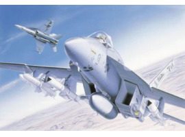 обзорное фото Збірна модель 1/72 Літак F/A-18E Super Hornet Italeri 0083 Літаки 1/72