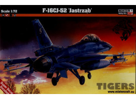 обзорное фото F-16 CJ + 52 JASTRZAB Літаки 1/72