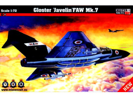 обзорное фото GLOSTER JAVELIN FAW.7 Самолеты 1/72