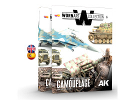 WORN ART COLLECTION ISSUE 04 – Camouflage (ENG/SPA) AK-interactive AK4906