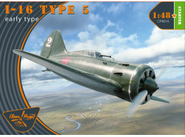 обзорное фото Scale model 1/48 aircraft I-16 type 5 (early version) Clear Prop 4814 Aircraft 1/48