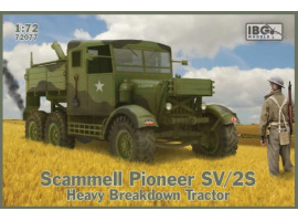 Сборная модель тяжелого аварийного трактора Scammell Pioneer SV/2S