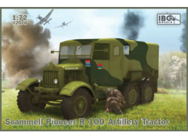 обзорное фото Збірна модель артилерійського тягача Scammell Pioneer R100 Автомобілі 1/72