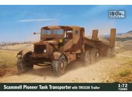 обзорное фото Scammell Pioneer Tank Transporter with TRCU30 trailer Cars 1/72