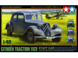 обзорное фото Збірна модель 1/48 Автомобіль Citroen 11CV Tamiya 32517 Автомобілі 1/48